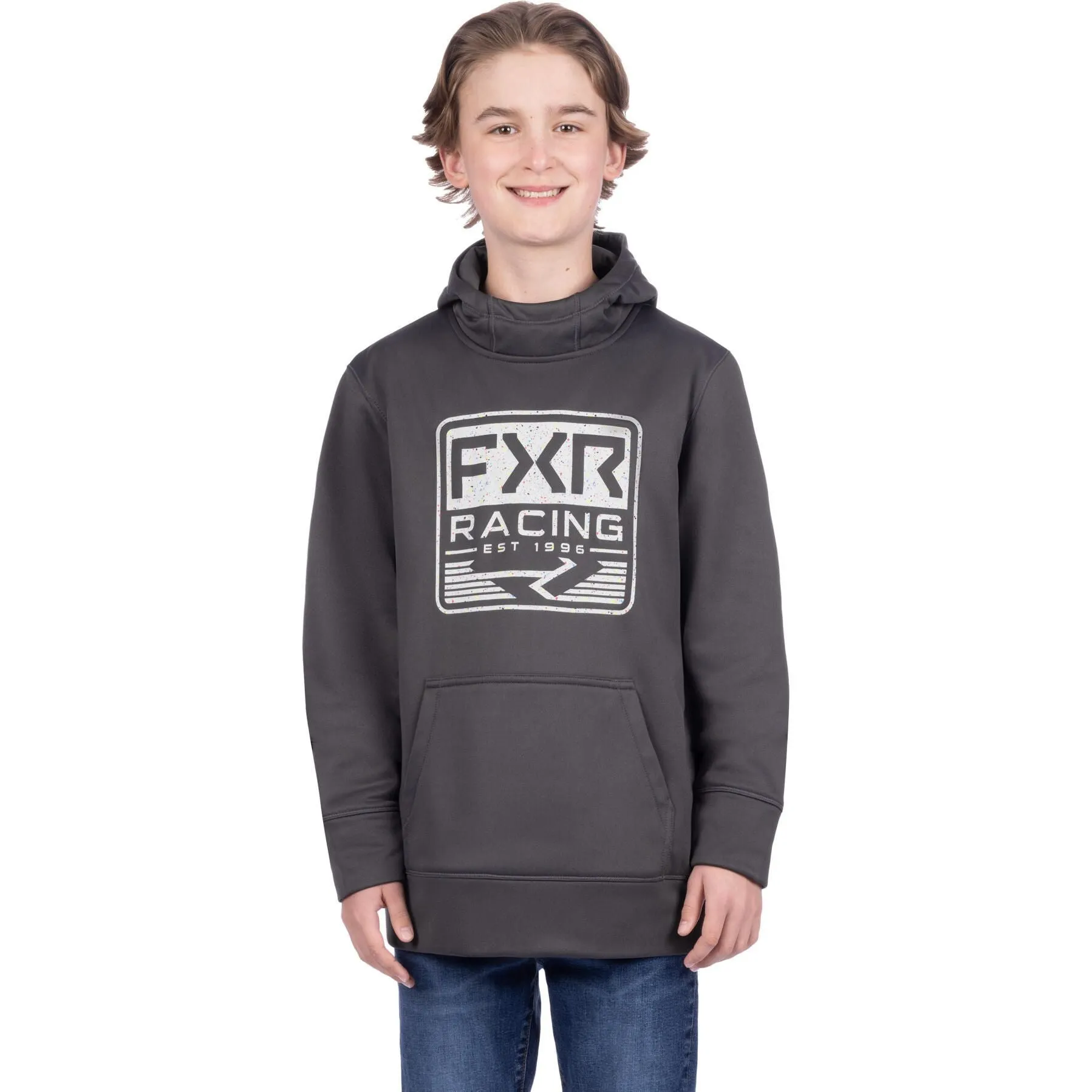 FXR Youth Emblem Tech Pullover Hoodie