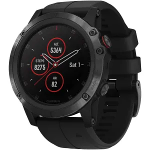 Garmin 010-01989-00 fenix 5X Plus Sapphire Edition Multisport GPS Watch for Large Wrists