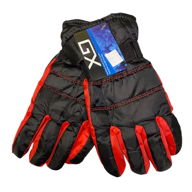 Gertex Boy's Red Youth Gloves (8 - 14)