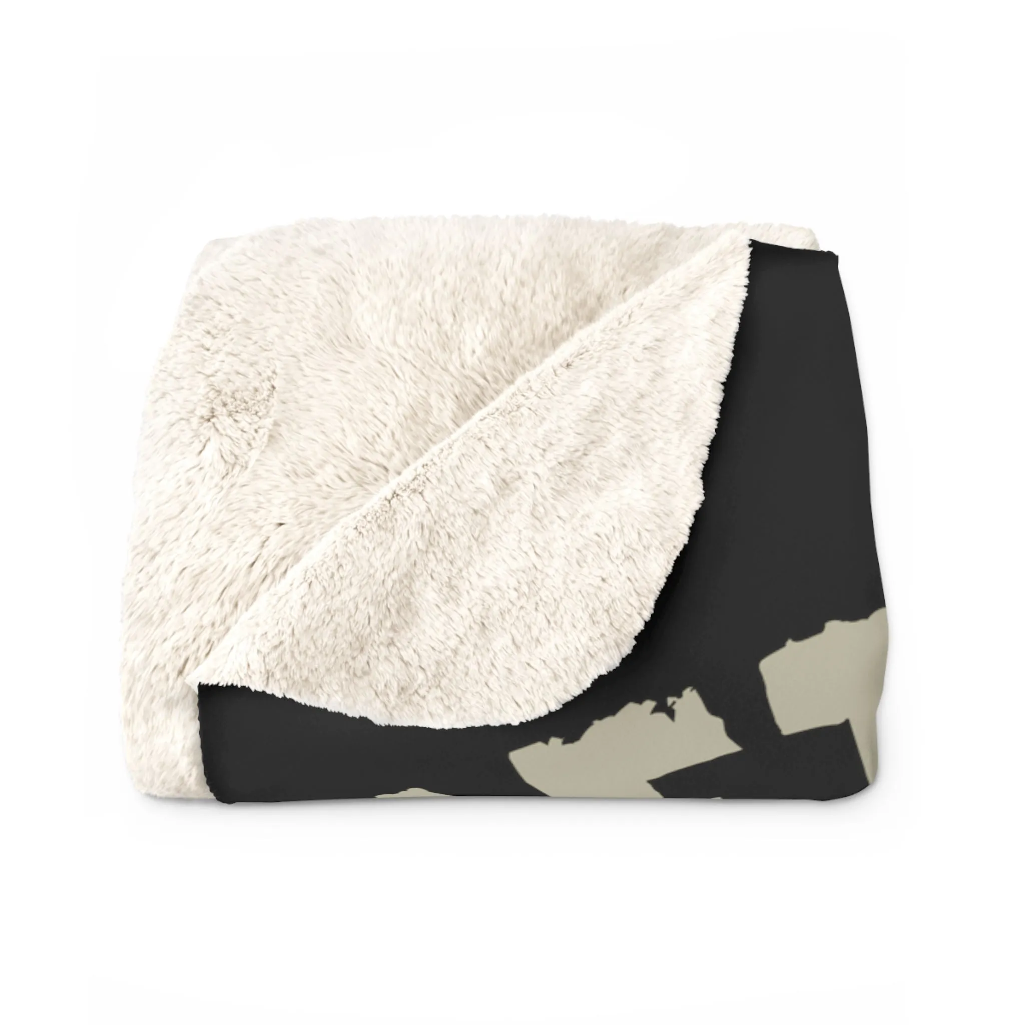Get Toasted Around The Fire Pit Sherpa Fleece Blanket