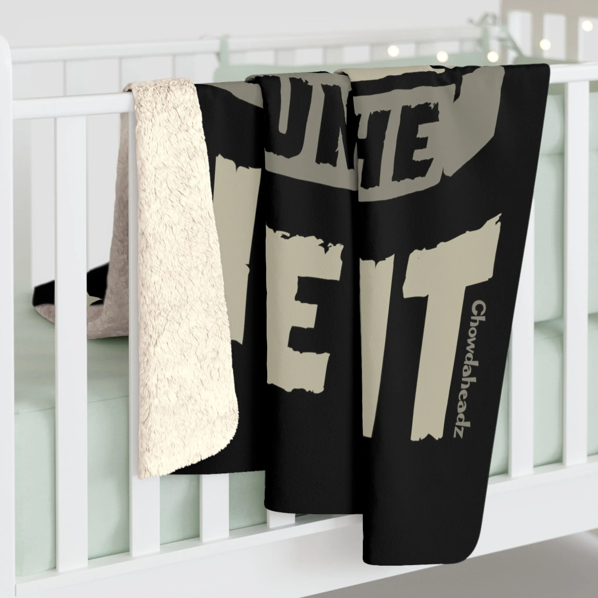 Get Toasted Around The Fire Pit Sherpa Fleece Blanket