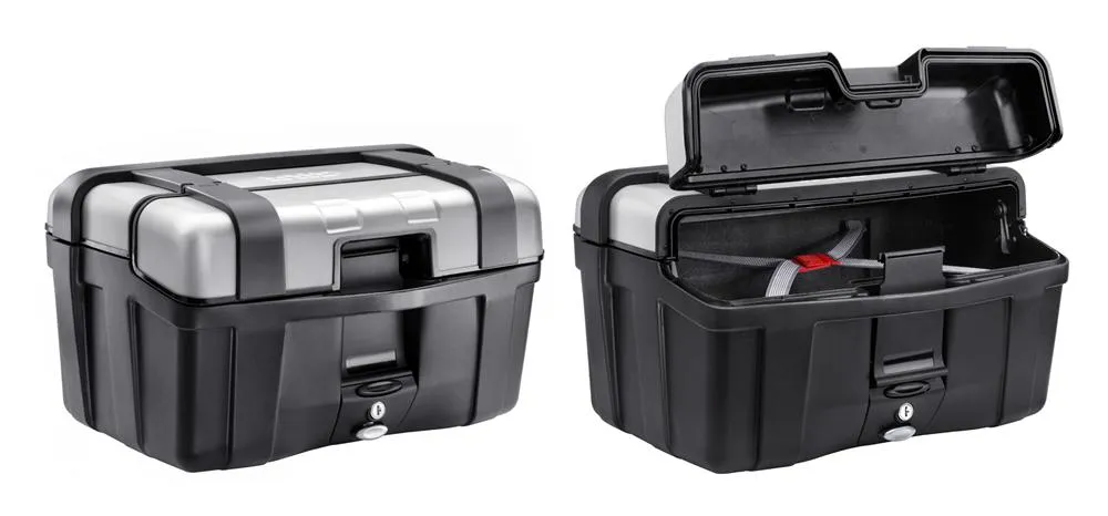 Givi Trekker TRK52 52 lt Top Box Silver