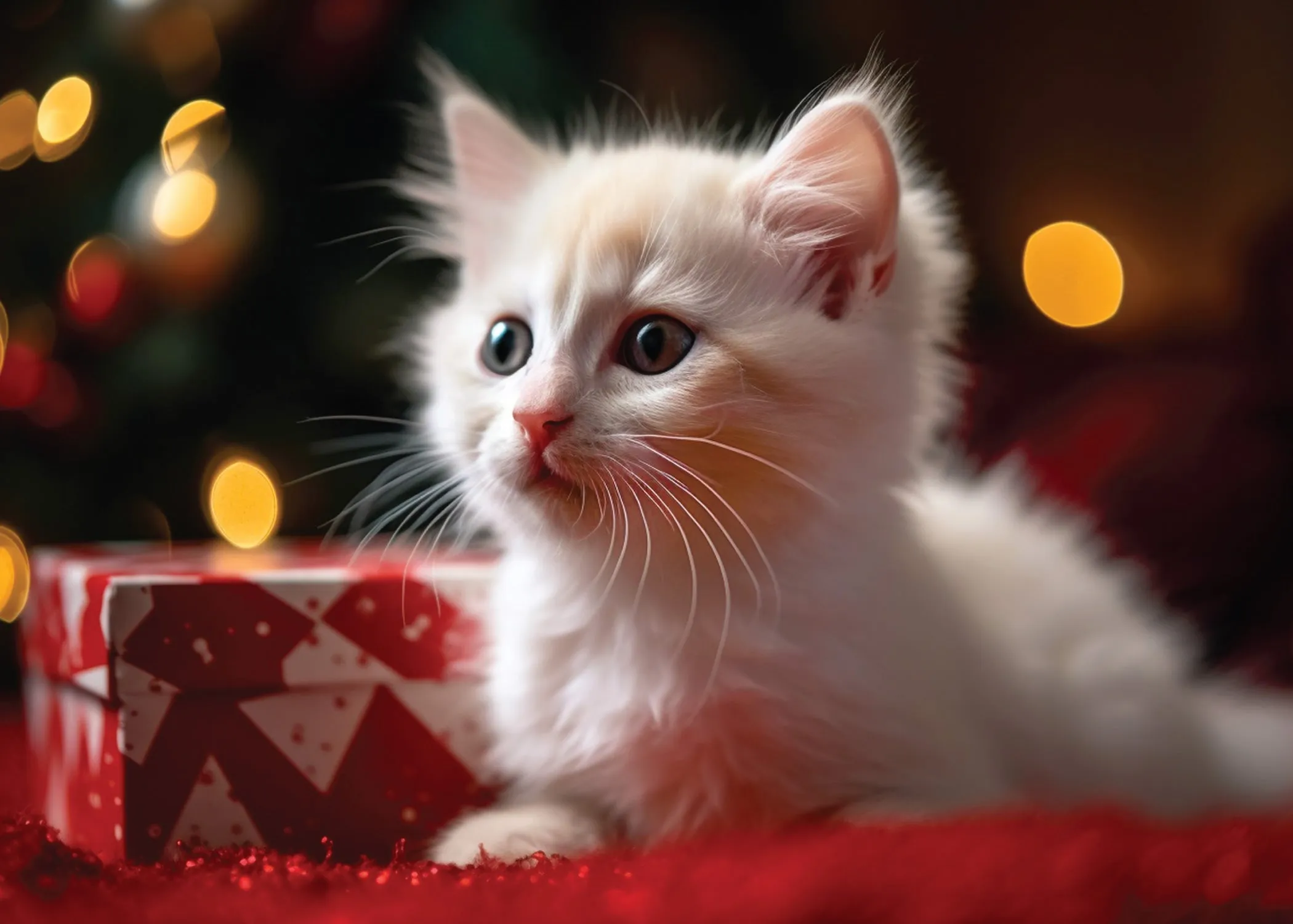 Glory To Dog Merry Christmoose and Happy Mew Year Christmas Card