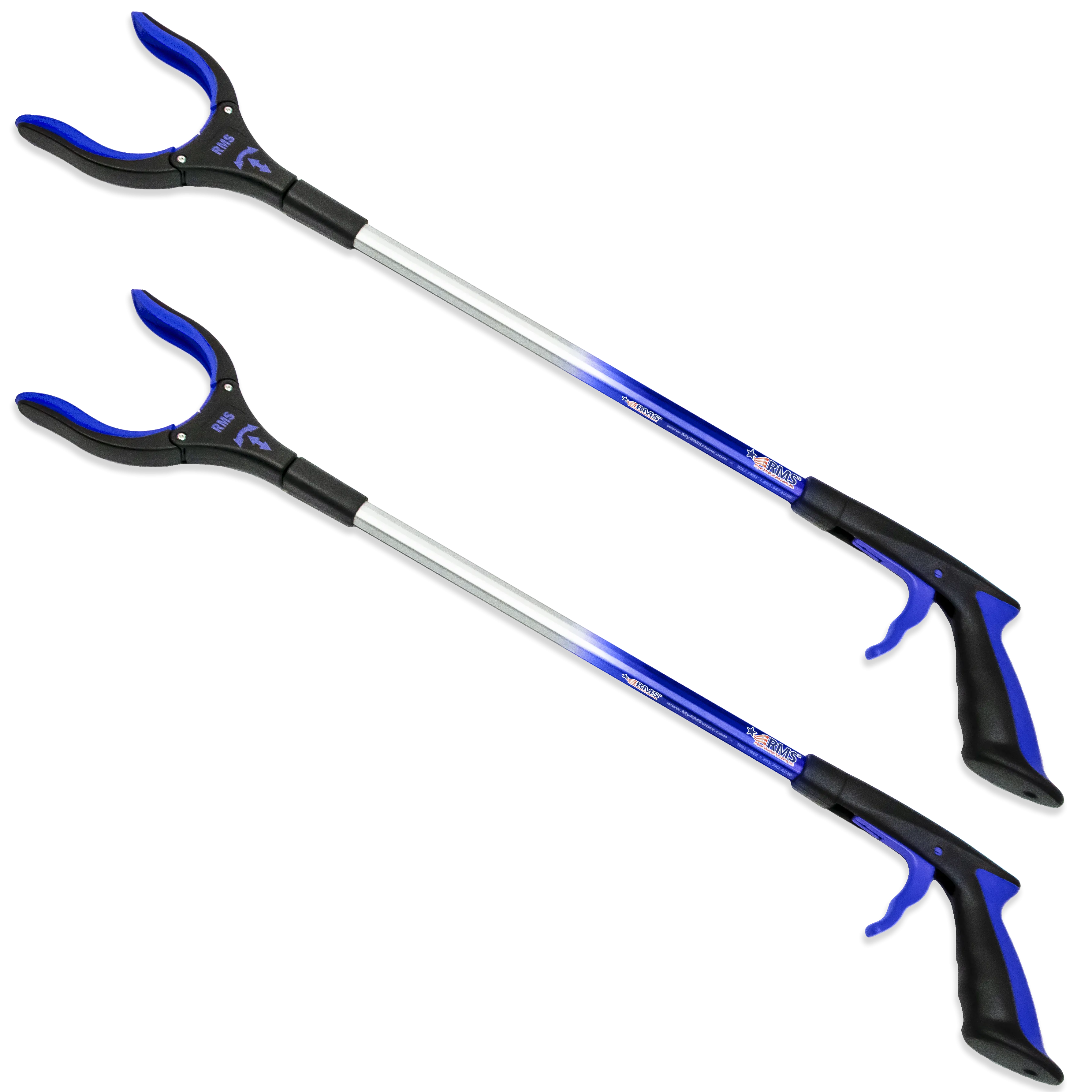 Grabber Reacher 2 Pack (34 inch, Blue)