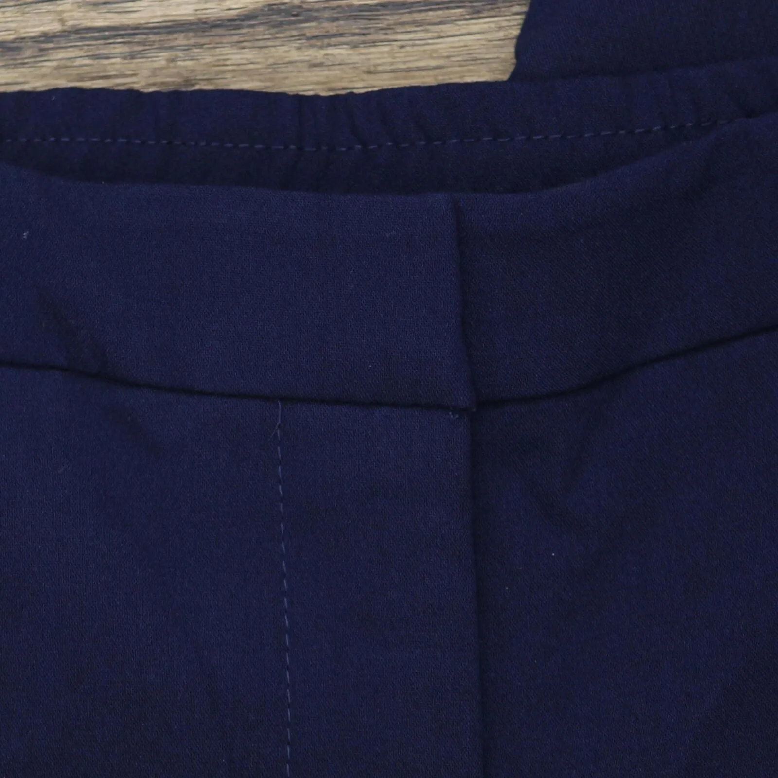 Graver by Susan Graver Womens Regular Stretch Dress Pants A343090 Navy Blue 4