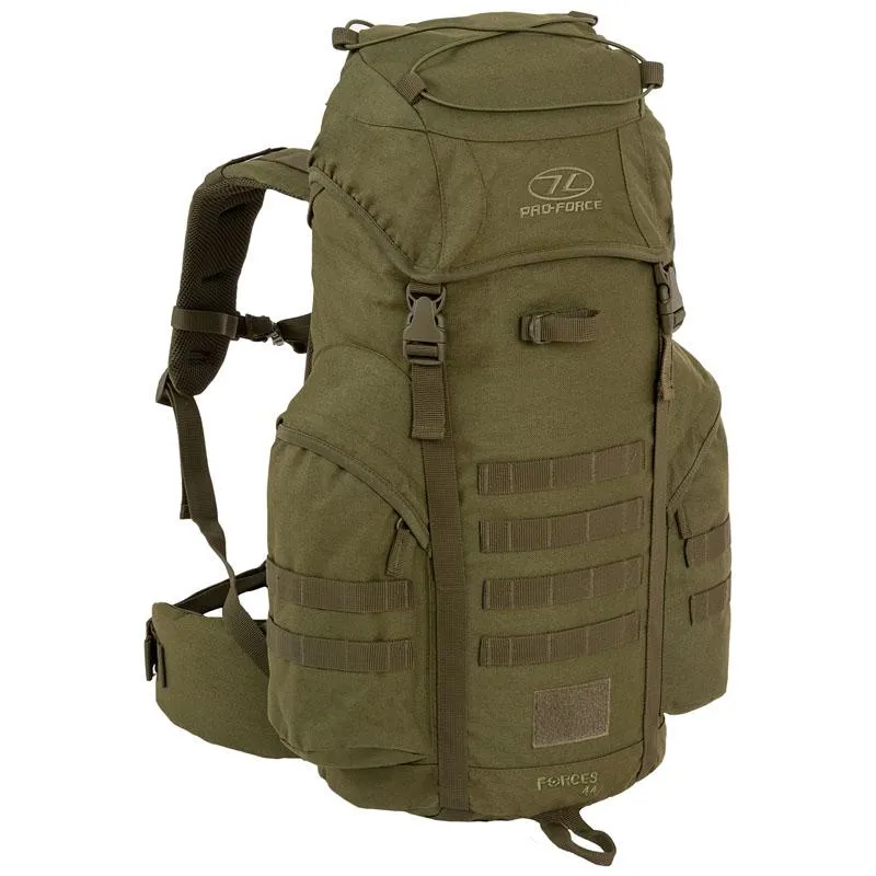 Highlander Outdoor vandrerygsæk - 44 liter - Olive