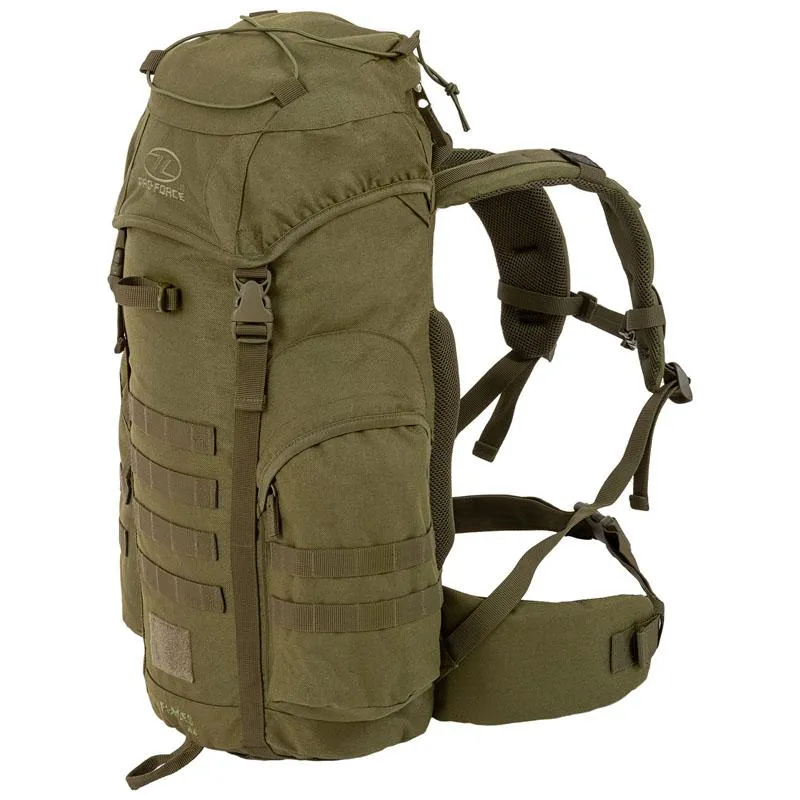 Highlander Outdoor vandrerygsæk - 44 liter - Olive