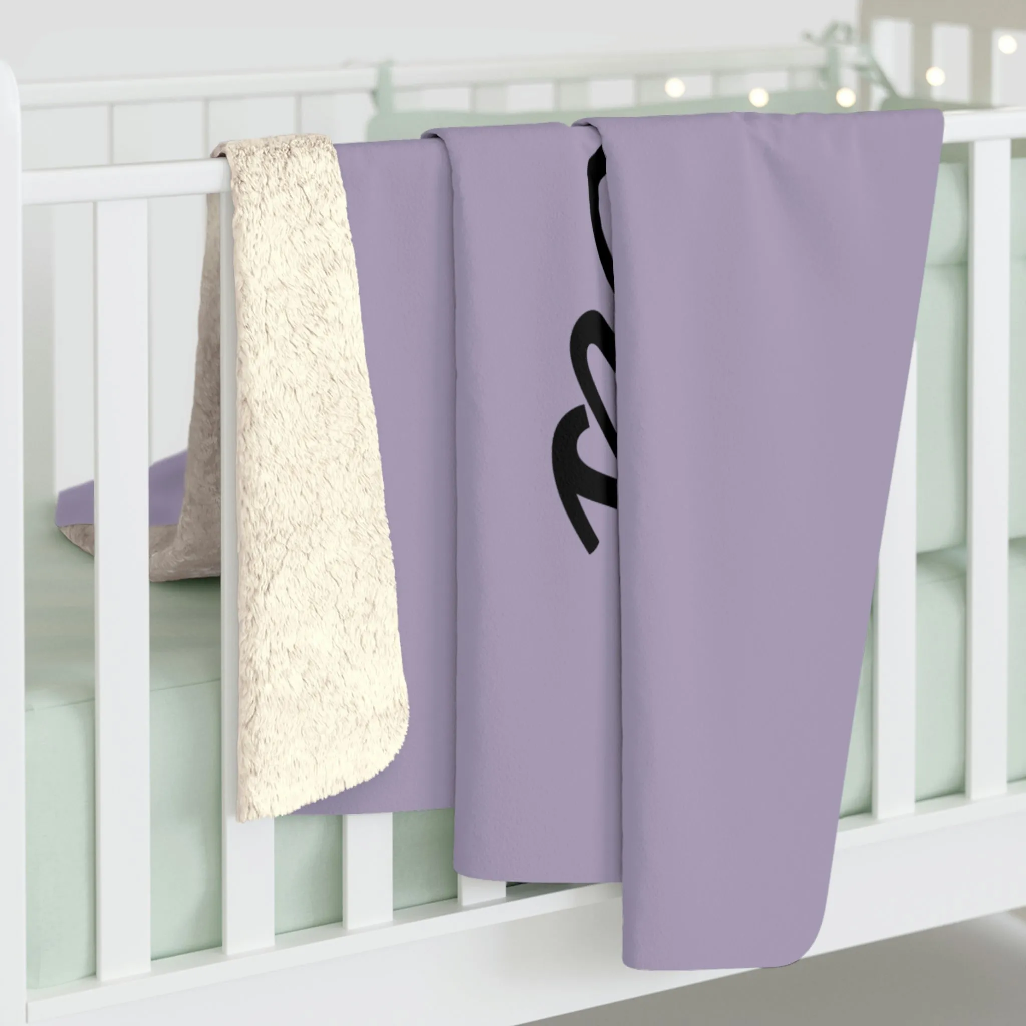 His & Hers Divided Sherpa Fleece Blanket