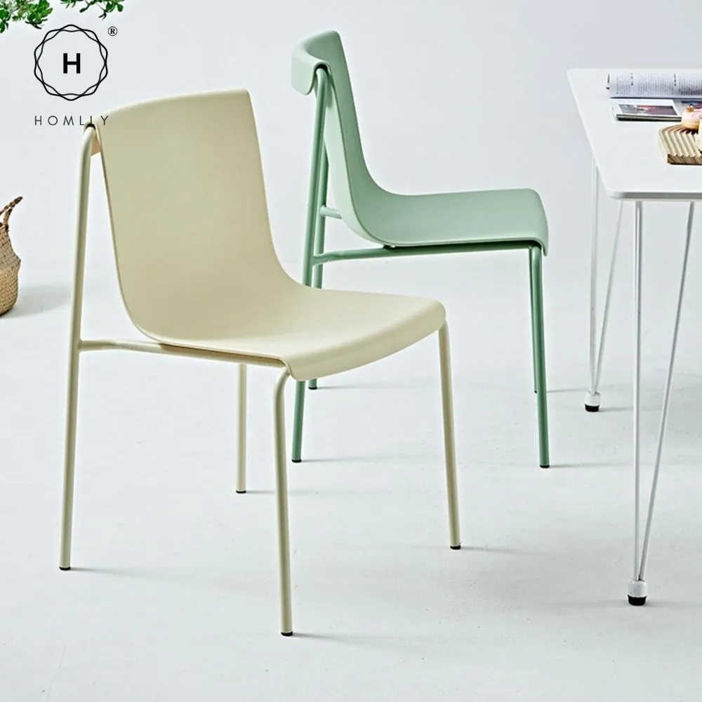 Homlly Lema Outdoor Stackable Chair