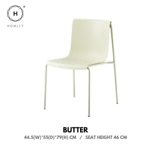 Homlly Lema Outdoor Stackable Chair