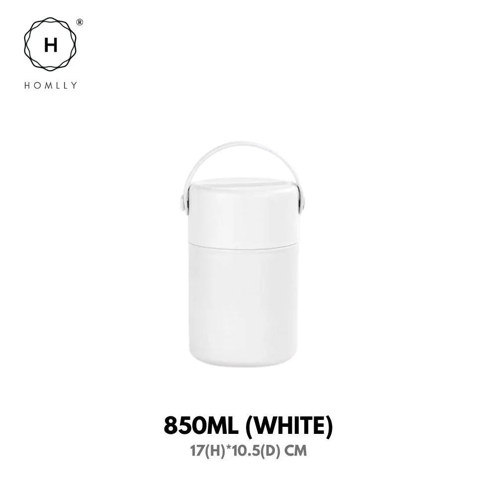 Homlly Stainless Steel Thermal Portable Lunch Food Soup Containers Mug (850ML/1050ML )