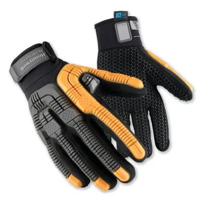 Honeywell Rig Dog™ Mud Grip Gloves, ANSI A6, Hook and Loop Cuff, 9/L, 42-623BO/9L