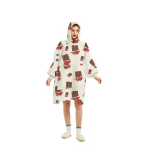 Hoodie Blanket (Adult Chocolate)