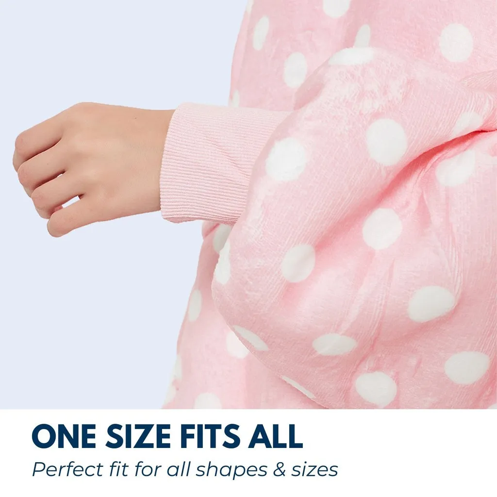 Hoodie Blanket Ice Cream Pink