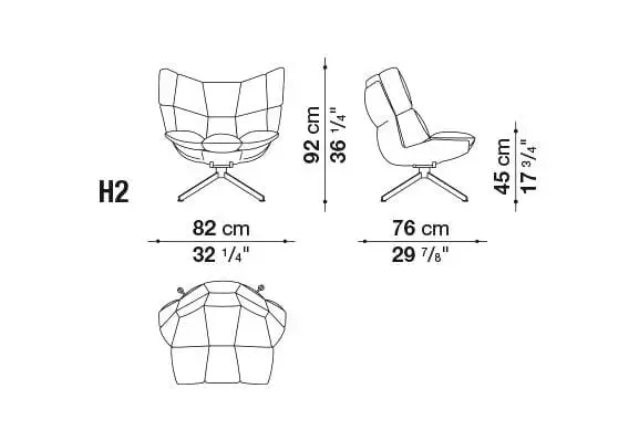 Husk Outdoor Armchair