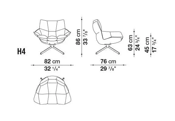 Husk Outdoor Armchair