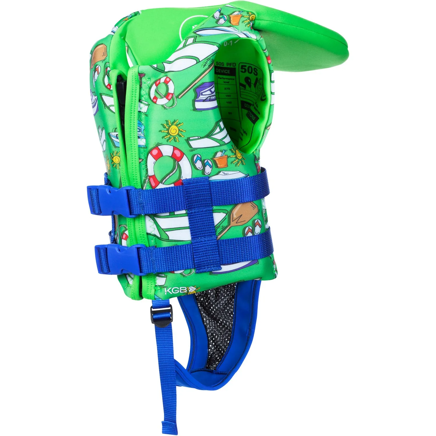 Infant Boys Neo Vest With Collar 2021