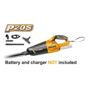 Ingco Lithium-Ion Cordless Vacuum Cleaner 20V - CVLI2001