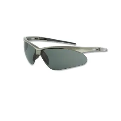 Jackson Safety Safety SG  Series Safety Glasses, Smoke Lens, Polarized, Polycarbonate,Hardcoat Anti-Scratch, Gunmetal Frame, 50018