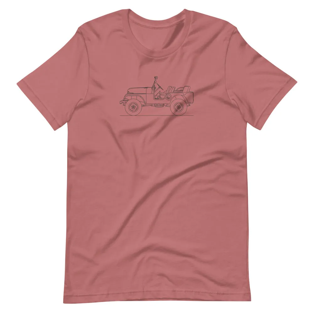 Jeep Willys CJ-5 silhouette T-shirt