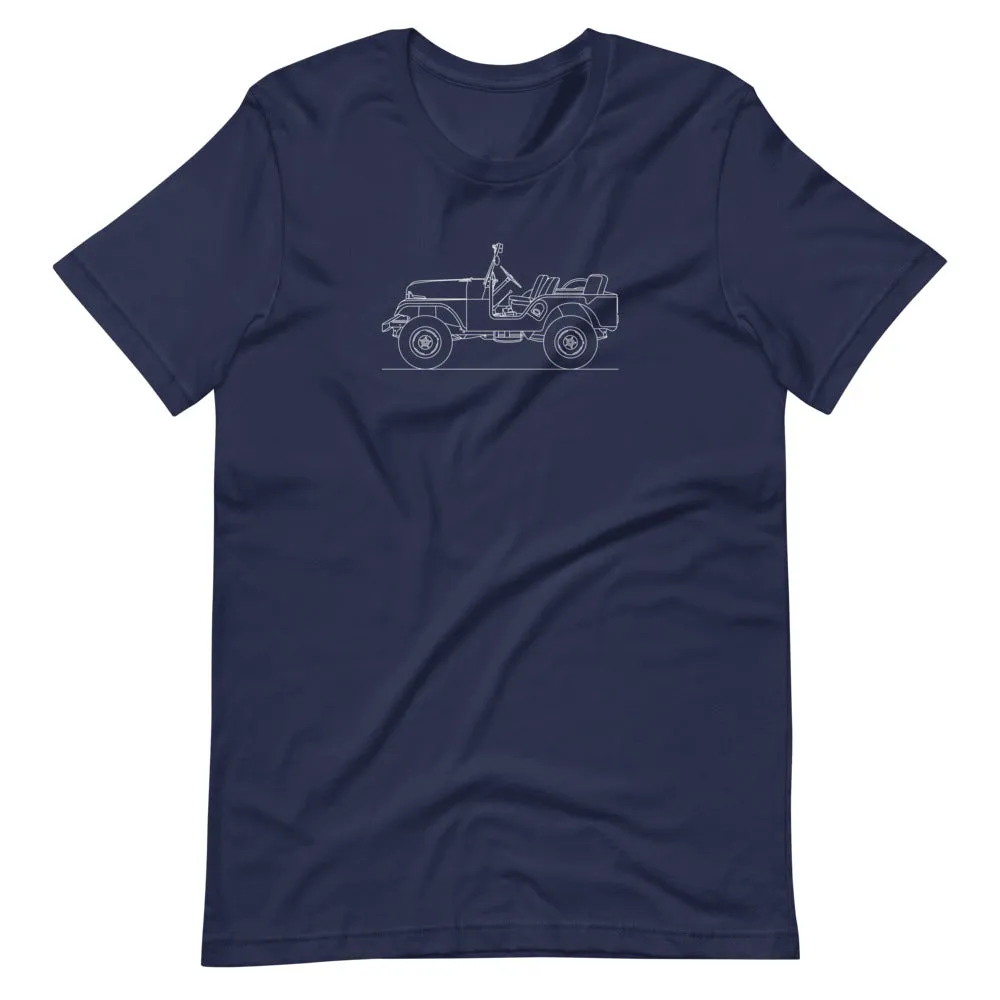 Jeep Willys CJ-5 silhouette T-shirt