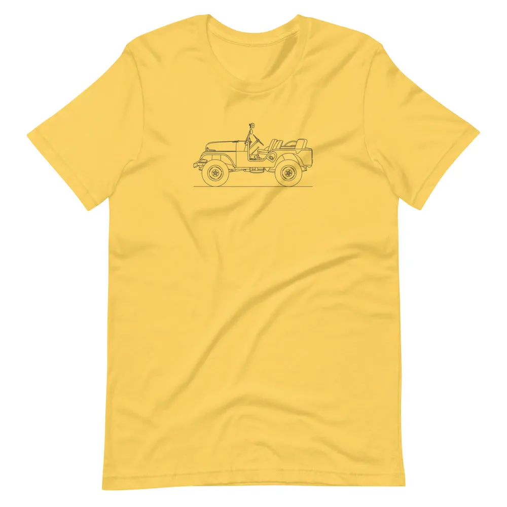 Jeep Willys CJ-5 silhouette T-shirt