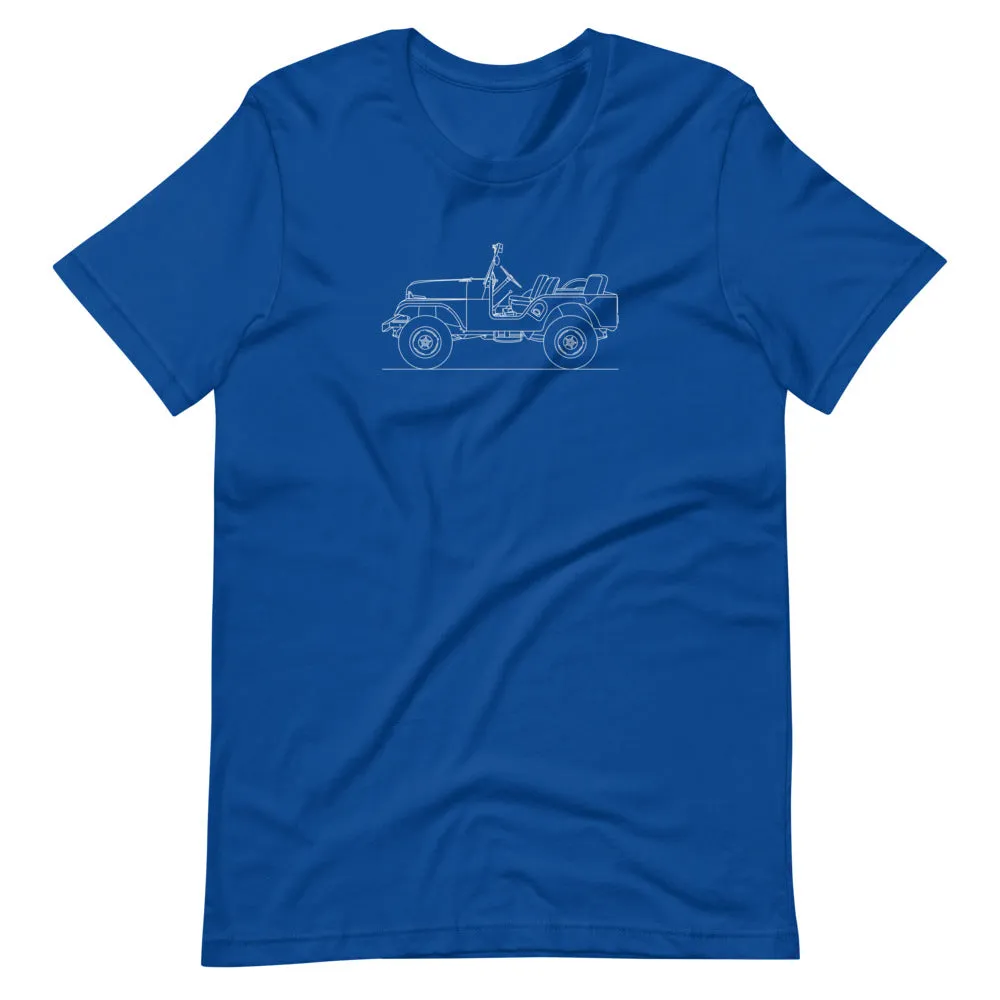 Jeep Willys CJ-5 silhouette T-shirt