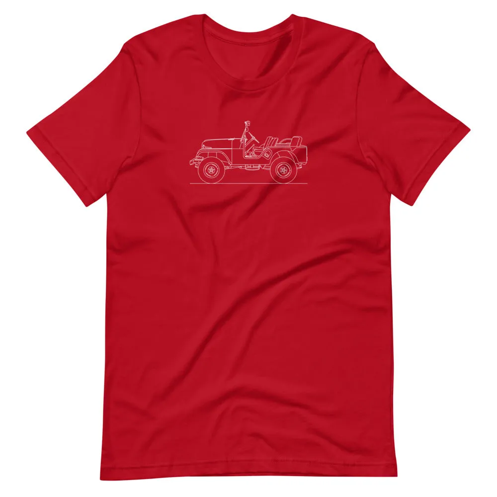 Jeep Willys CJ-5 silhouette T-shirt