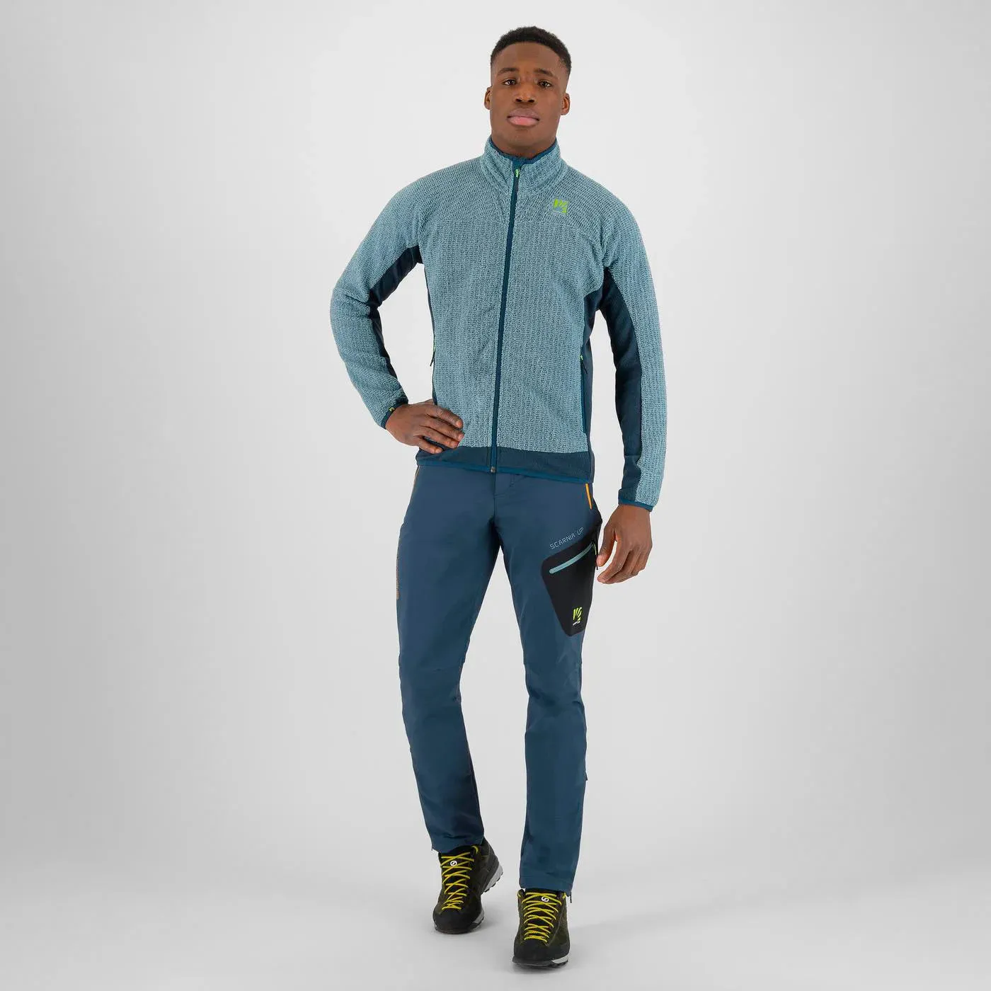 Karpos Rocchetta FZ - Fleece da trekking Uomo