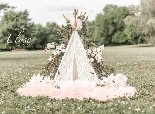 Kate Pink Camp Backdrop Outdoor Girl Tent Elyse images by Danielle Fishbein