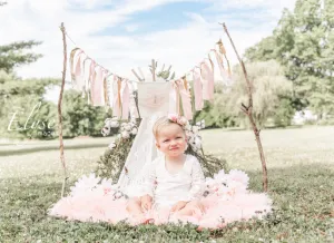 Kate Pink Camp Backdrop Outdoor Girl Tent Elyse images by Danielle Fishbein