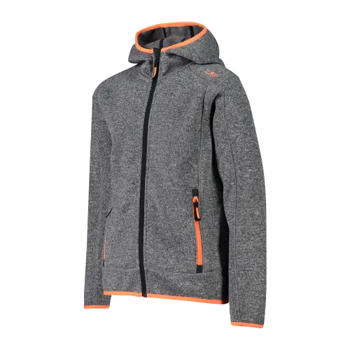 Kinder Fleecejacke KID JACKET FIX HOOD