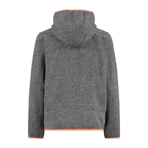 Kinder Fleecejacke KID JACKET FIX HOOD