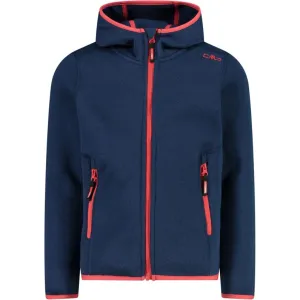 Kinder Girls Strick Fleece Jacke