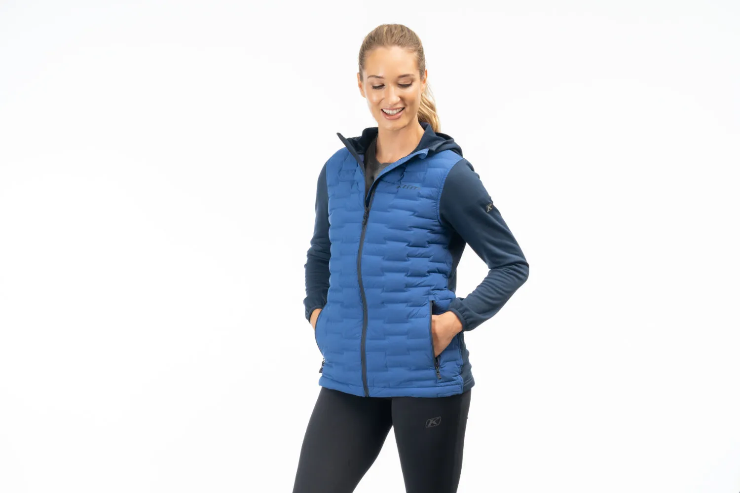 KLIM Womens Luna Stretch Down Hybrid Hoodie