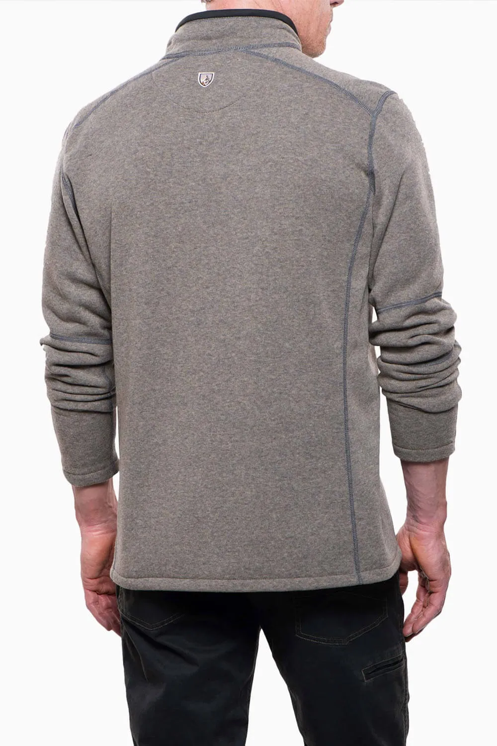 Kuhl Revel 1/4 Zip Pullover for Men in Oatmeal | 3007-OAT