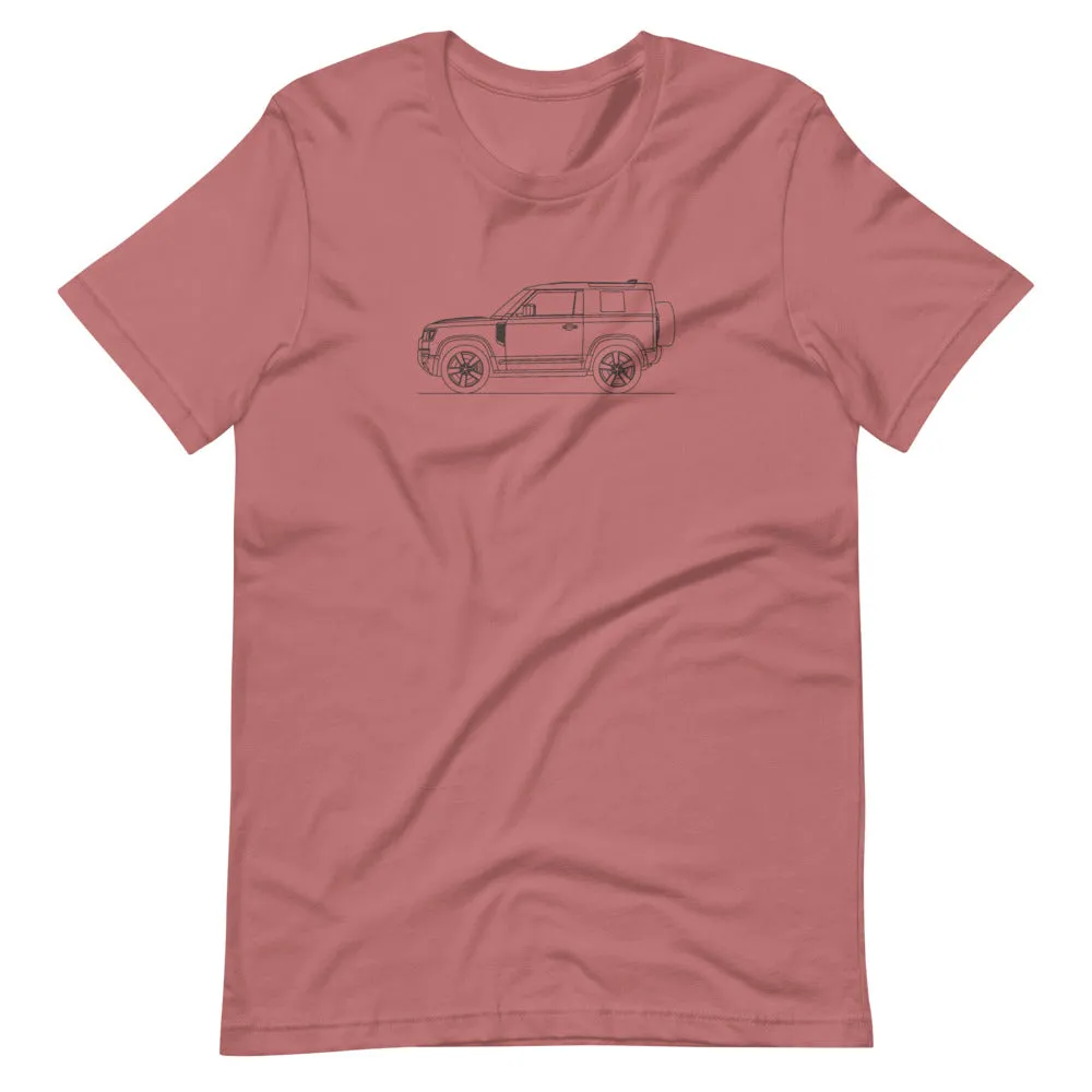 Land Rover Defender 90 L663 silhouette T-shirt
