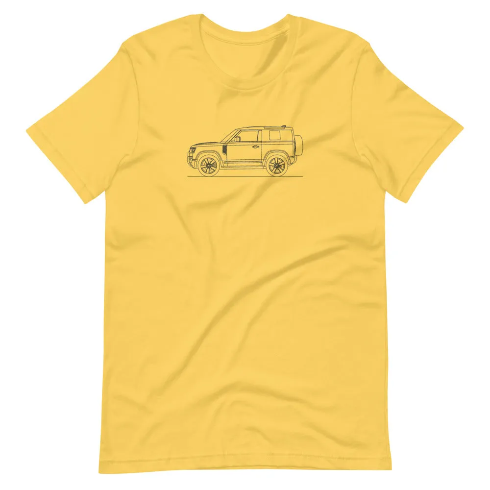 Land Rover Defender 90 L663 silhouette T-shirt