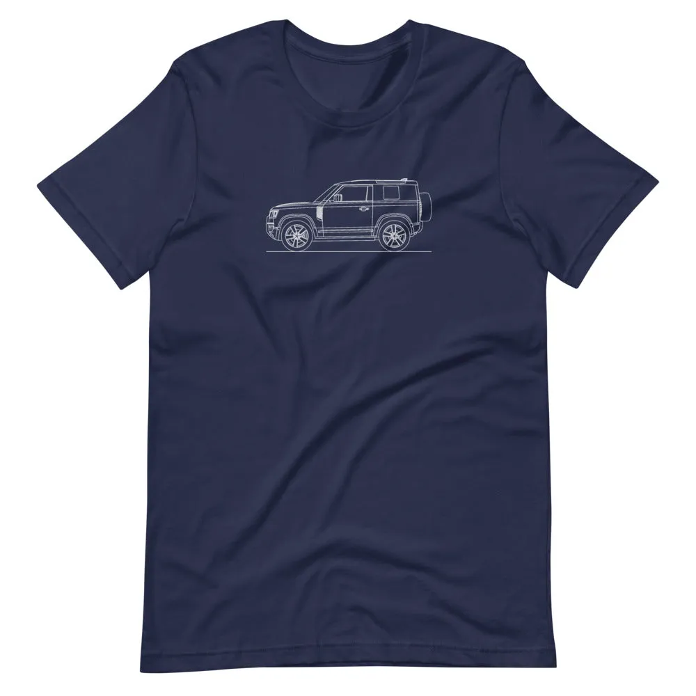 Land Rover Defender 90 L663 silhouette T-shirt
