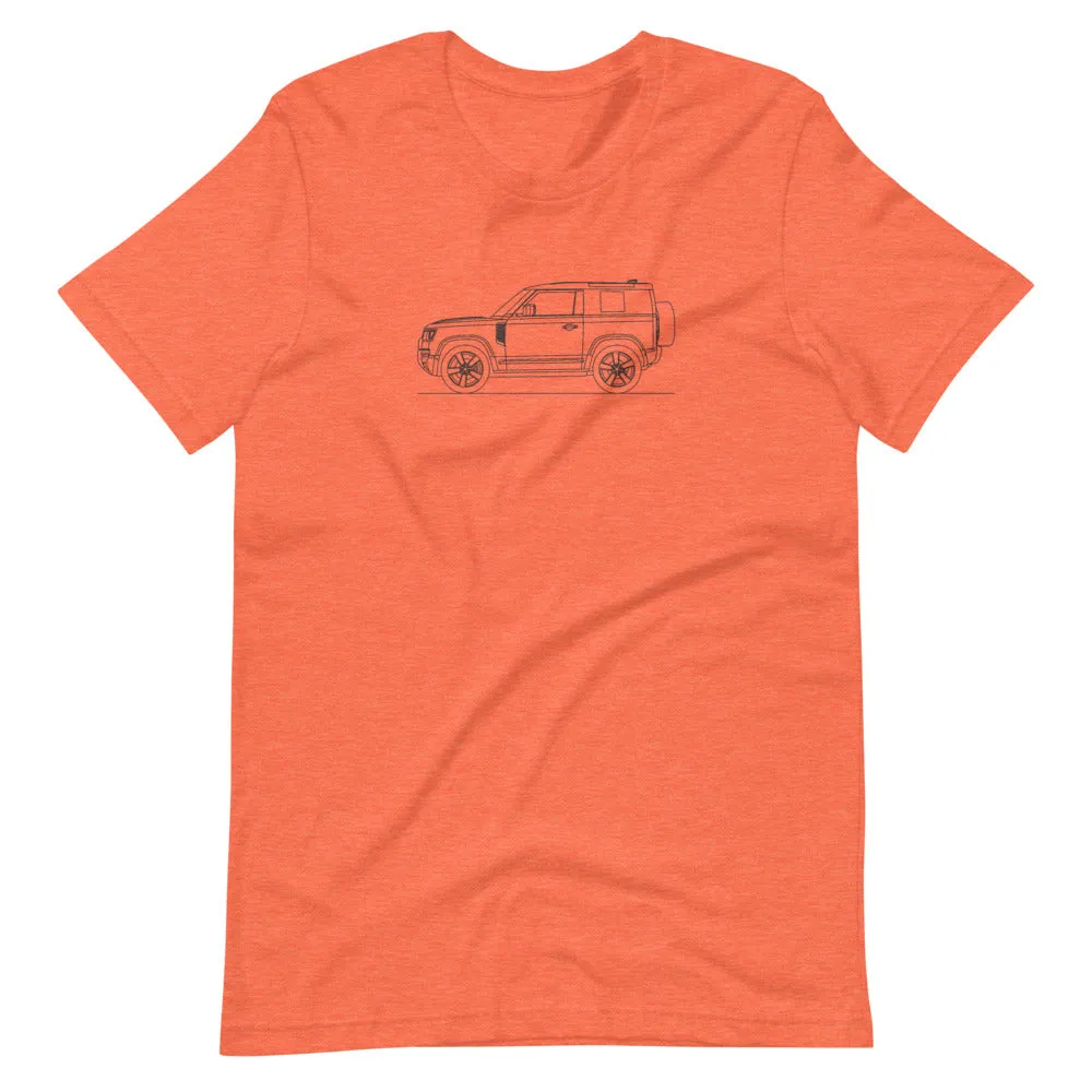 Land Rover Defender 90 L663 silhouette T-shirt