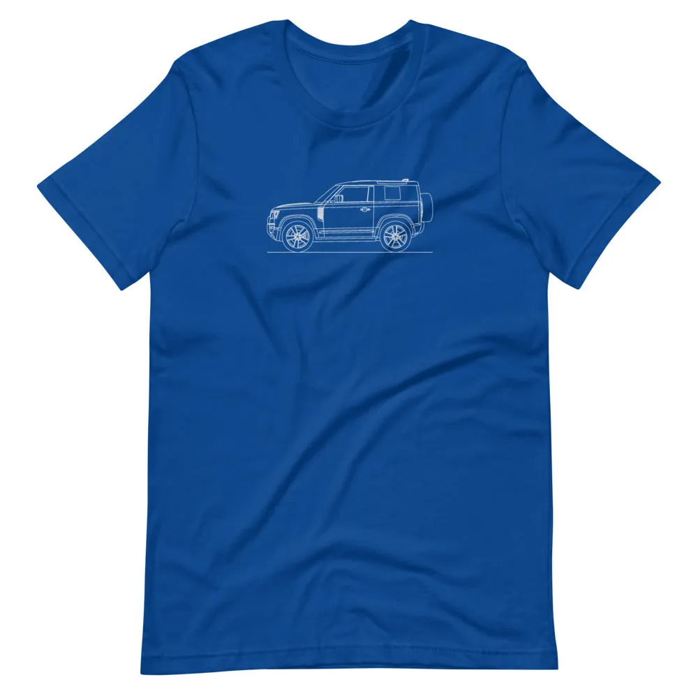 Land Rover Defender 90 L663 silhouette T-shirt