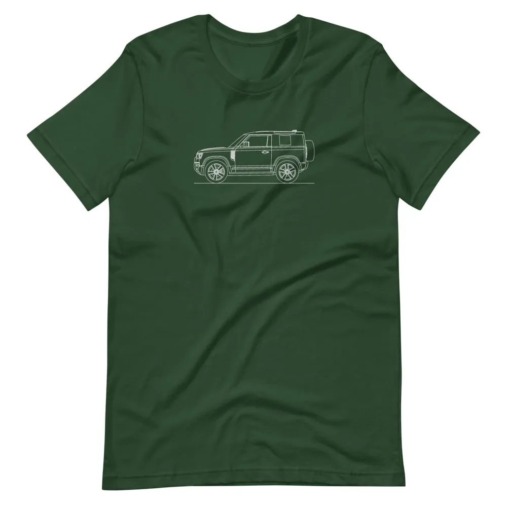 Land Rover Defender 90 L663 silhouette T-shirt