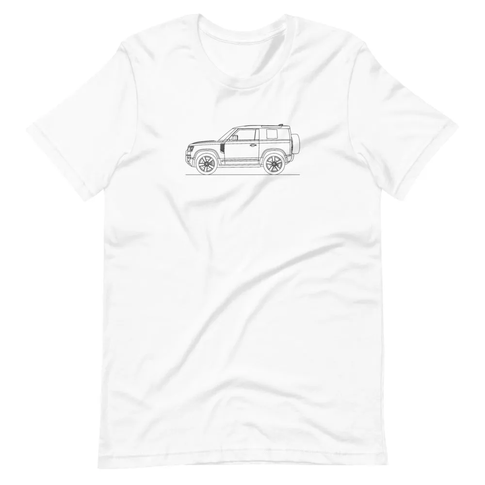 Land Rover Defender 90 L663 silhouette T-shirt