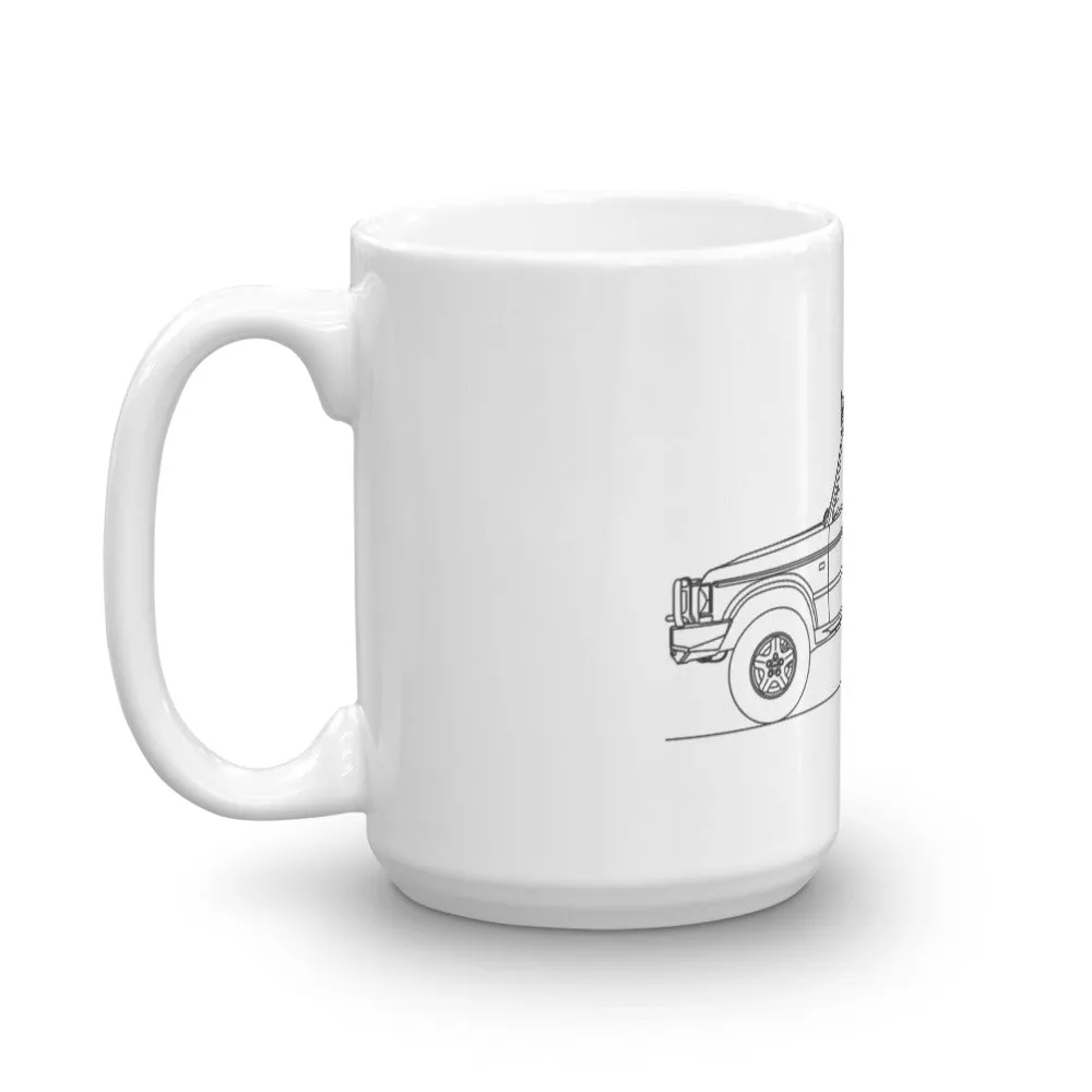 Land Rover Discovery II Silhouette Mug