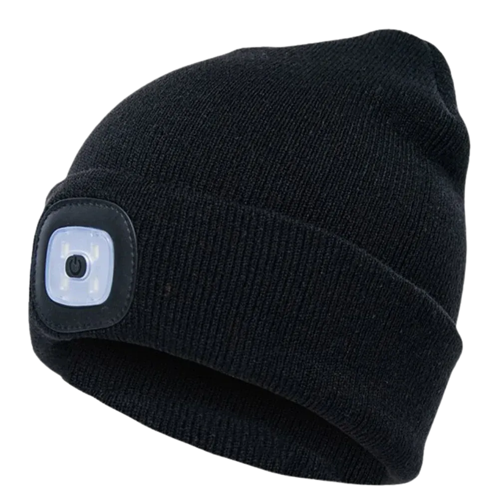 LED flashlight Rechargeable Beanie