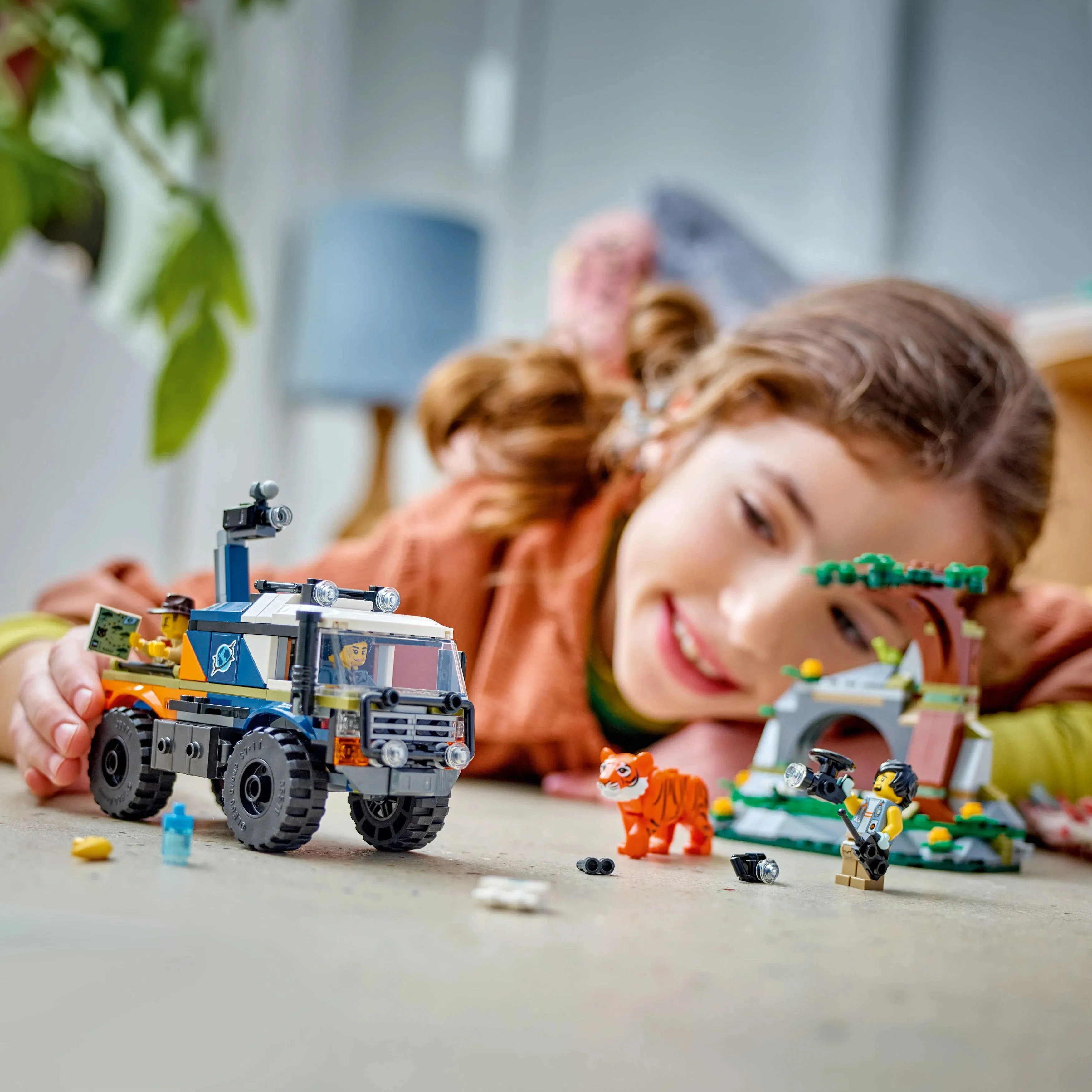 LEGO® City Jungle Explorer Off-Road Truck Toy Building Set for Ages 6 and up 60426