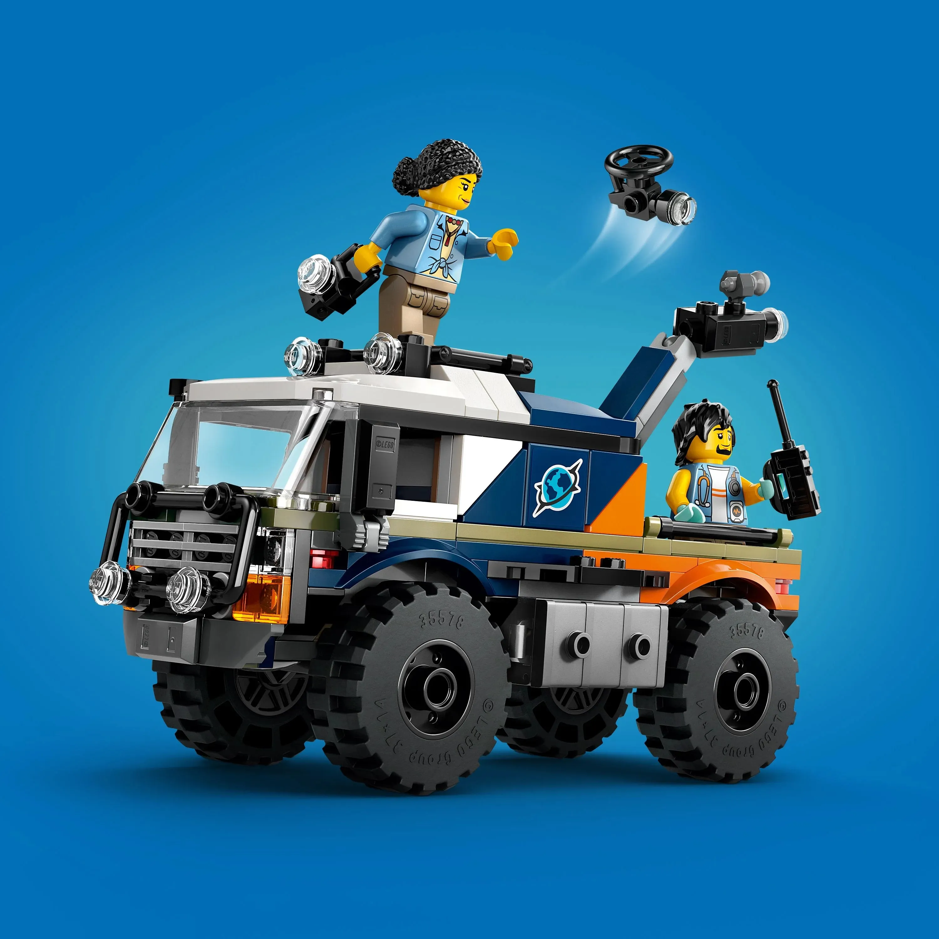 LEGO® City Jungle Explorer Off-Road Truck Toy Building Set for Ages 6 and up 60426