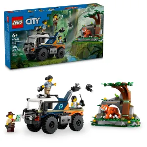 LEGO® City Jungle Explorer Off-Road Truck Toy Building Set for Ages 6 and up 60426