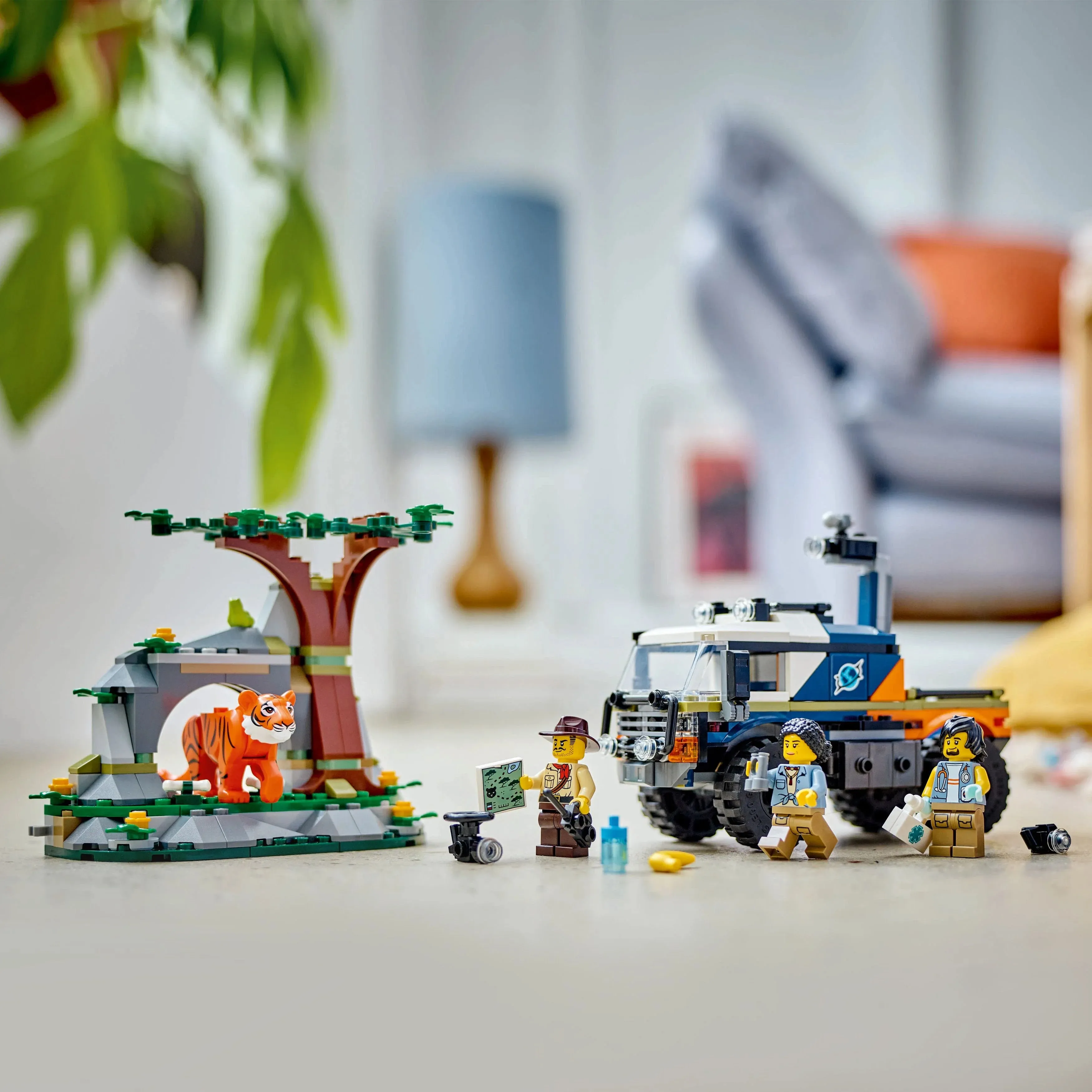 LEGO® City Jungle Explorer Off-Road Truck Toy Building Set for Ages 6 and up 60426