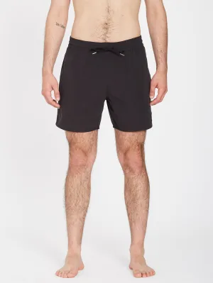Lido Solid 16" Trunk - BLACK